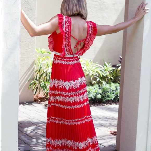 spanish style maxi dress